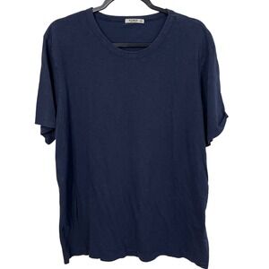 Buck Mason 100% Cotton Navy Blue T Shirt Men's Size XL